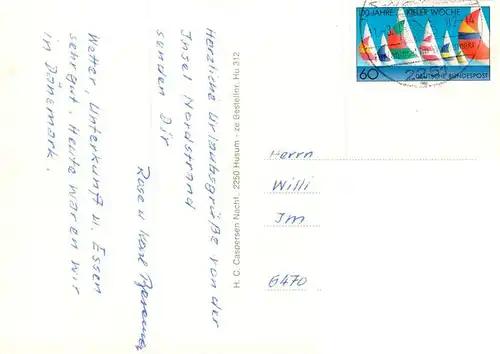 AK / Ansichtskarte  England_Nordstrand Teilansichten Dorfstrasse 