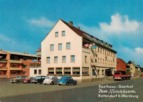 AK / Ansichtskarte 73874301 Rottendorf_Wuerzburg_Unterfranken Rasthaus Gasthof zum Kirschbaum 