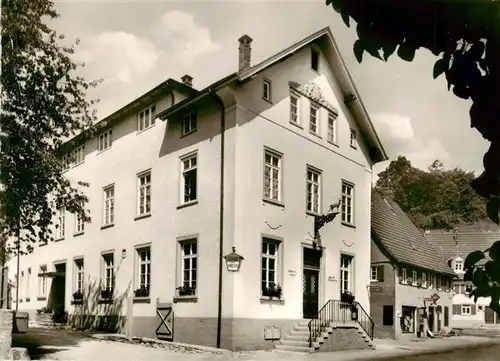 AK / Ansichtskarte 73874303 Mergelstetten_Heidenheim_Brenz Gasthof zum Hirsch 