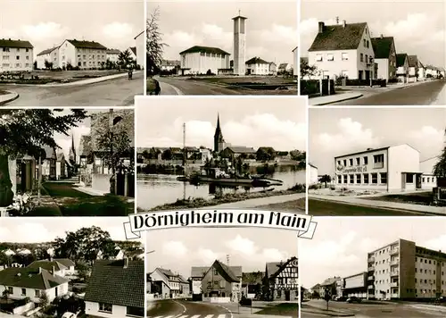 AK / Ansichtskarte  Doernigheim_Maintal Teilansichten Blick zur Kirche 