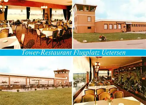 AK / Ansichtskarte  Heist_Schleswig Tower-Restaurant Flugplatz Uetersen 