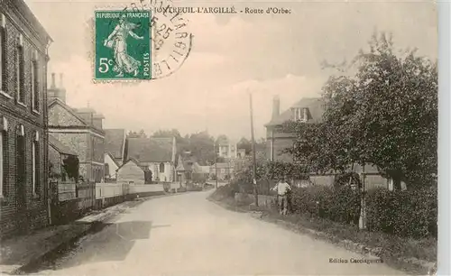 AK / Ansichtskarte  Montreuil-l_Argille_27_Eure Route d'Orbec 