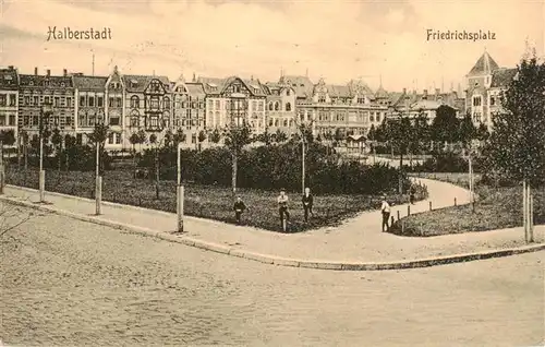 AK / Ansichtskarte  Halberstadt Friedrichsplatz Halberstadt