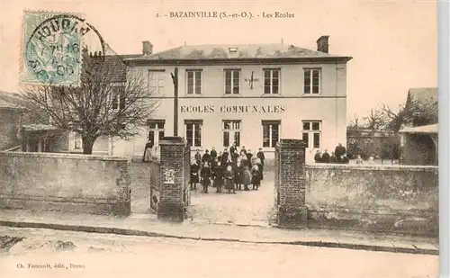 AK / Ansichtskarte  Bazainville_78_Yvelines Les Ecoles Communales 