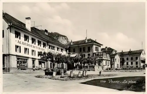 AK / Ansichtskarte  Vouvry_VS La place 