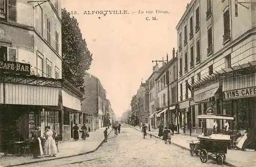 AK / Ansichtskarte  Alfortville_94_Val-de-Marne La rue Veron 