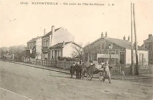 AK / Ansichtskarte  Alfortville_94_Val-de-Marne Un coin de lIle St Pierre 