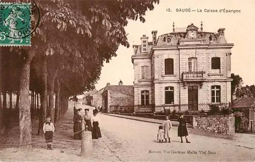 AK / Ansichtskarte  Bauge_49_Maine-et-Loire La Caisse d'Epargne 