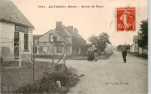 AK / Ansichtskarte  Autheuil_d_28_Eure-et-Loir Route de Pacy 
