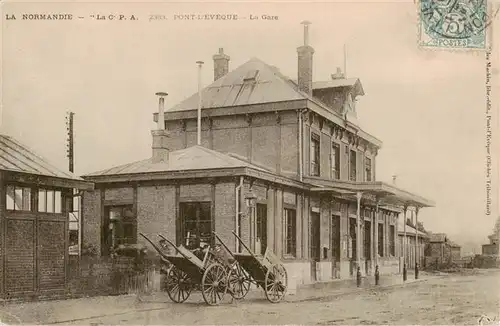 AK / Ansichtskarte  Pont-Eveque La Gare Pont-Eveque