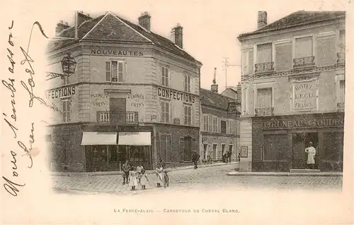 AK / Ansichtskarte  La_Ferte-Alais_91_Essonne Carrefour du Cheval Blanc 