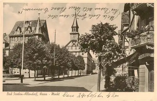 AK / Ansichtskarte  Bad_Sooden-Allendorf Werra Markt Bad_Sooden-Allendorf