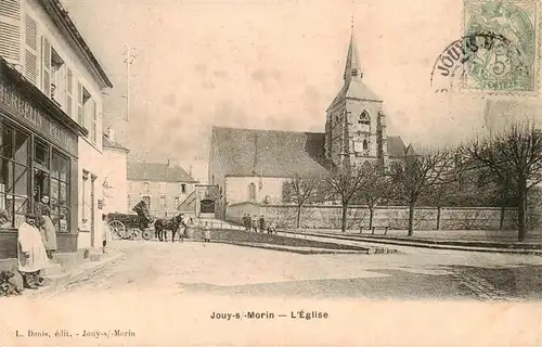 AK / Ansichtskarte  Jouy-sur-Morin_77_Seine-et-Marne Eglise 