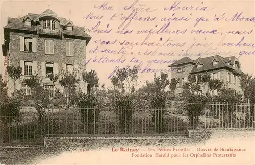 AK / Ansichtskarte  Le_Raincy_93_Seine-Saint-Denis Les Petites Familles Fondation Herold pour les Orphelins Protestants 