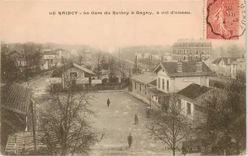 AK / Ansichtskarte  Le_Raincy_93_Seine-Saint-Denis La Gare du Raincy a Gagny a vol d'oiseau 