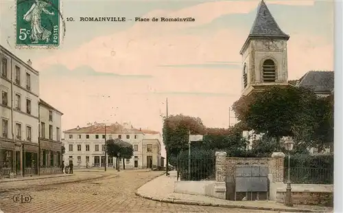 AK / Ansichtskarte  Romainville_93_Seine-Saint-Denis Place de Romainville 
