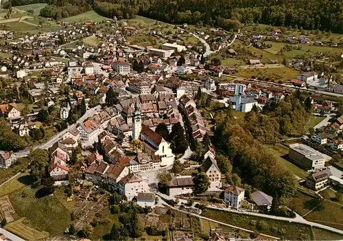 AK / Ansichtskarte  Bischofszell_TG Fliegeraufnahme 