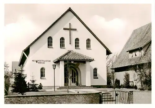 AK / Ansichtskarte  Wellingsbuettel Neuapostolische Kirche Wellingsbuettel