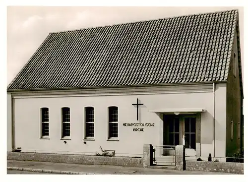 AK / Ansichtskarte  Geesthacht_Elbe Neuapostolische Kirche Geesthacht_Elbe