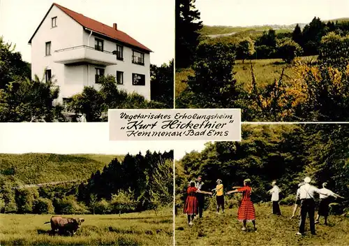 AK / Ansichtskarte 73874542 Kemmenau Vegetarisches Erholungsheim Kurt Hickethier Landschaftspanorama Kemmenau