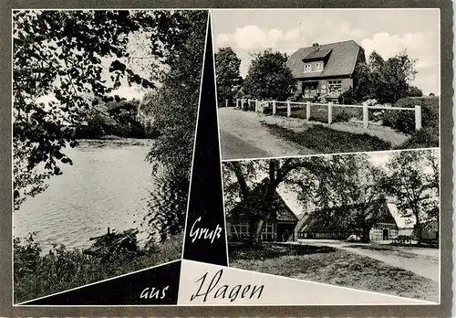 AK / Ansichtskarte  Hagen_Stade Partie am Wasser Ortsansichten Hagen_Stade