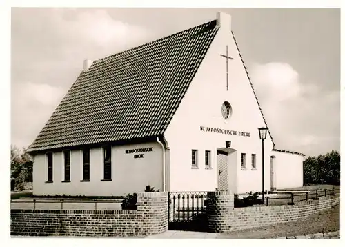 AK / Ansichtskarte 73874604 Wildeshausen Neuapostolische Kirche Wildeshausen