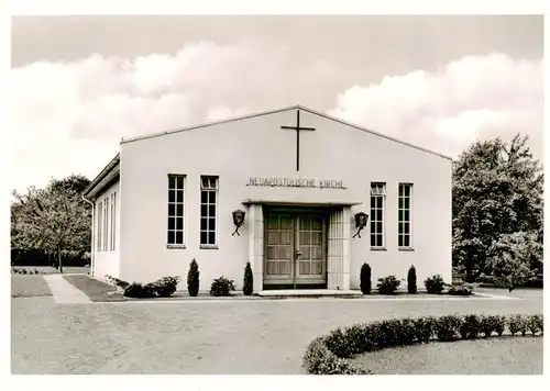 AK / Ansichtskarte  Sasel_Hamburg Neuapostolische Kirche Sasel Hamburg