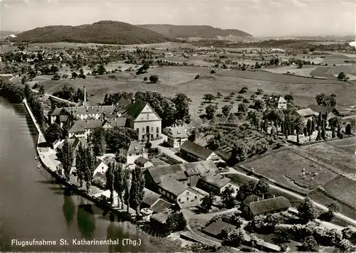 AK / Ansichtskarte  St_Katharinenthal_Diessenhofen_TG Fliegeraufnahme 