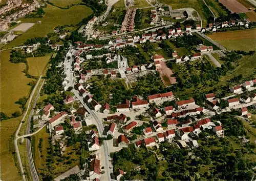 AK / Ansichtskarte  Bubach-Calmesweiler_Saar Fliegeraufnahme 