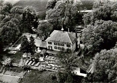 AK / Ansichtskarte  Twannberg_BE Kurhaus und Restaurant Twannberg Fliegeraufnahme 