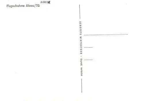 AK / Ansichtskarte  Altnau_TG Fliegeraufnahme 