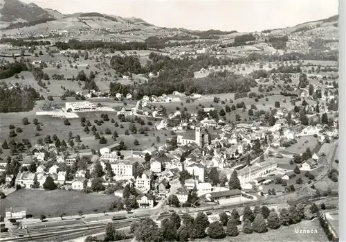 AK / Ansichtskarte  Uznach_SG Fliegeraufnahme 