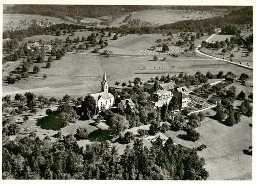 AK / Ansichtskarte  St_Pelagiberg_TG Fliegeraufnahme Kirche 