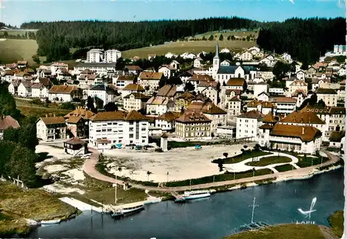 AK / Ansichtskarte  Villers-le-Lac_25_Doubs Embarcadere Vue aerienne 