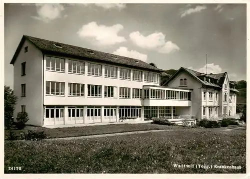 AK / Ansichtskarte  Wattwil_SG Krankenhaus 