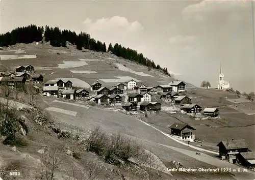 AK / Ansichtskarte  Ladir_GR Buendner Oberland Ortsansicht 