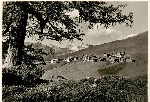 AK / Ansichtskarte  Maedrigen_GR mit Weissfluh 