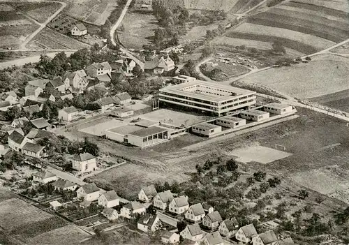 AK / Ansichtskarte  Rai-Breitenbach_Breuberg_Odenwald Fliegeraufnahme mit Georg Ackermann Schule 