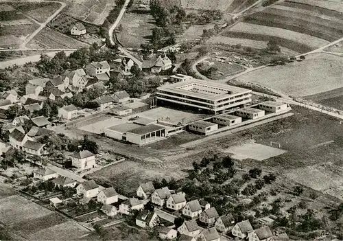 AK / Ansichtskarte  Rai-Breitenbach_Breuberg_Odenwald Fliegeraufnahme mit Georg Ackermann Schule 