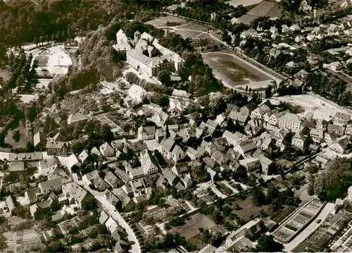 AK / Ansichtskarte  Iburg_Teutoburger_Wald Fliegeraufnahme Iburg_Teutoburger_Wald