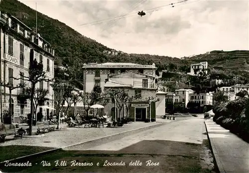 AK / Ansichtskarte  Bonassola_La_Spezia_IT Via Felli Rezzano e Locanda delle Rose 