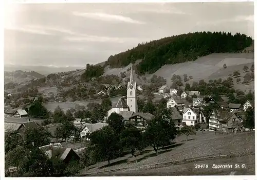 AK / Ansichtskarte  Eggersriet_SG Panorama Kirche 