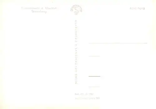 AK / Ansichtskarte  Trassenheide_Usedom Strandweg Trassenheide Usedom