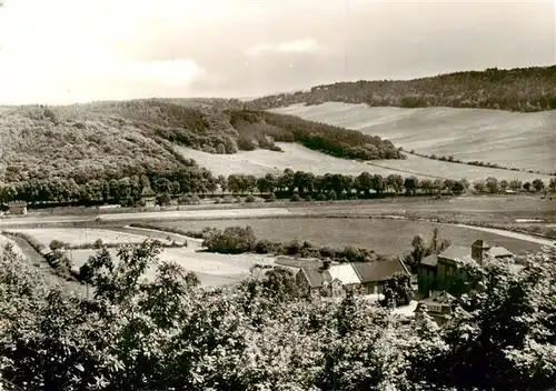 AK / Ansichtskarte 73875019 Oldisleben Panorama Blick von der Schoenen Aussicht Oldisleben