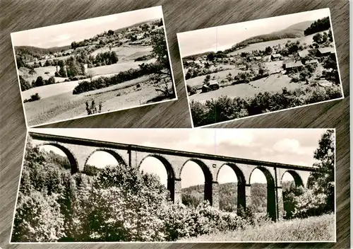 AK / Ansichtskarte  Ebersberg_Odenwald Panorama Landschaft Viadukt Ebersberg Odenwald