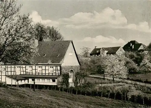 AK / Ansichtskarte  Wengern_Ruhr Westfaelische Frauenhilfe Fraunehim Wengern Baumbluete 