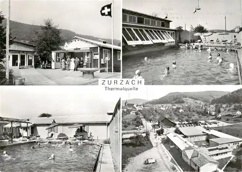 AK / Ansichtskarte  Zurzach Thermalquelle Thermalbad Zurzach