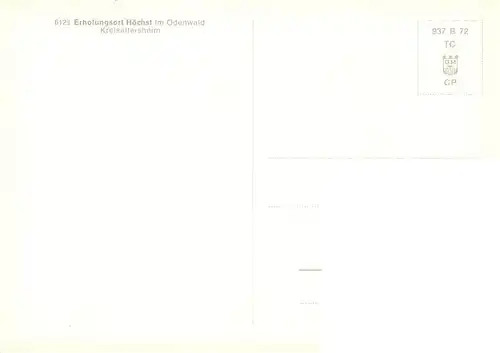 AK / Ansichtskarte  Hoechst_Odenwald Kreisaltersheim Hoechst_Odenwald