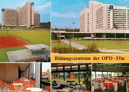 AK / Ansichtskarte  Heusenstamm Bildungszentrum der Oberpostdirektion Frankfurt am Main Restaurant Sportanlagen Heusenstamm