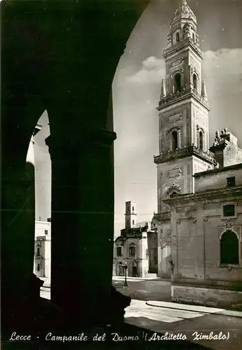 AK / Ansichtskarte  Lecce_Puglia Campanile del Duomo Architetto Zimbalo 